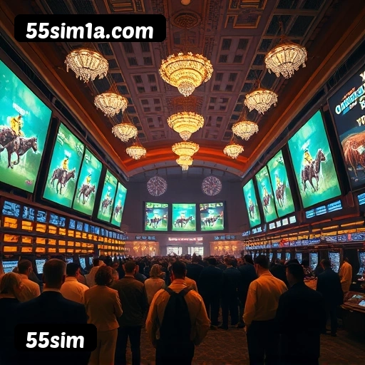 Resumo do fluxo de instalação do app 55sim — ilustração editorial